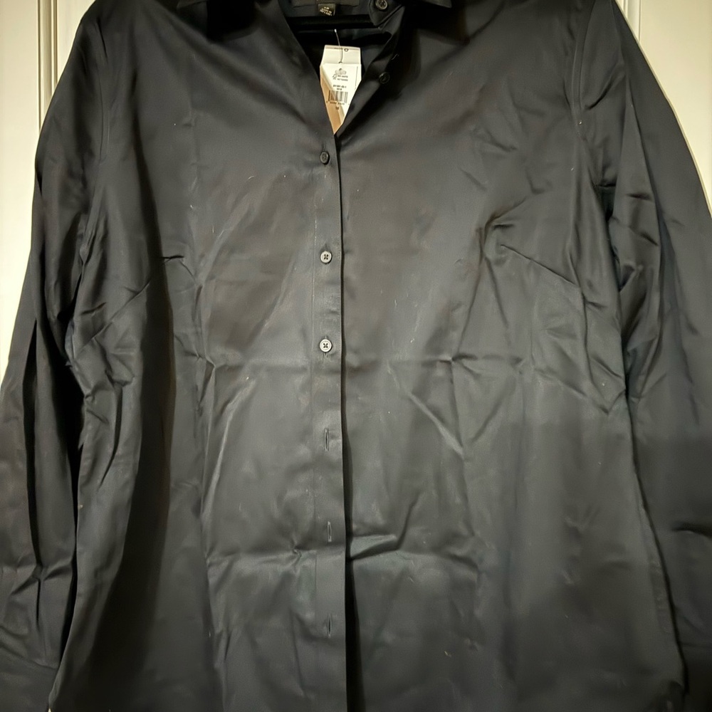 Banana Republic Black Button Down Shirt